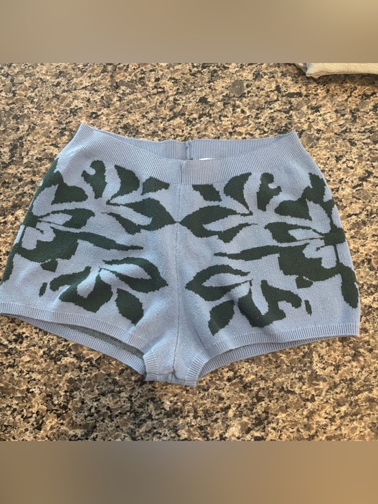 Free People Pants - Free People Light Blue micro shorts
